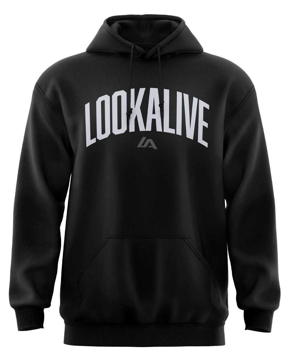 BANNER HOODIE - BLACK